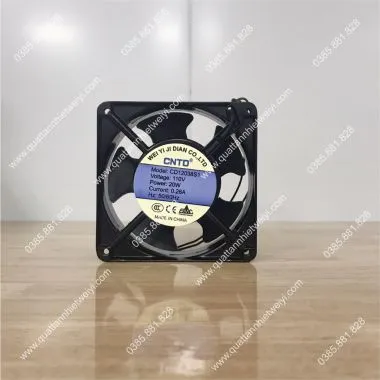 Sản phẩm quat tan nhiet 110v 12x12 cd12038s1 026a ma trung cap 1 — Công ty TNHH Cơ Điện Wei Yi — MST 3702958511