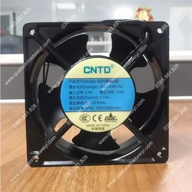 Sản phẩm quat tan nhiet 220v 12x12 cd12038s2 014a ma cao cap 1 — Công ty TNHH Cơ Điện Wei Yi — MST 3702958511