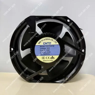 Sản phẩm quat tan nhiet 24v 15x17 cd17251b 06a ma trung cap 1 — Công ty TNHH Cơ Điện Wei Yi — MST 3702958511