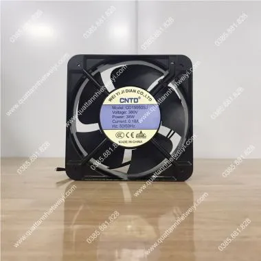 Sản phẩm quat tan nhiet 380v 15x15 cd15050s3 018a ma trung cap 1 — Công ty TNHH Cơ Điện Wei Yi — MST 3702958511