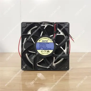 Sản phẩm quat chong nuoc 48v 12x12 ip68 cd12038b 2 day 1 — Công ty TNHH Cơ Điện Wei Yi — MST 3702958511