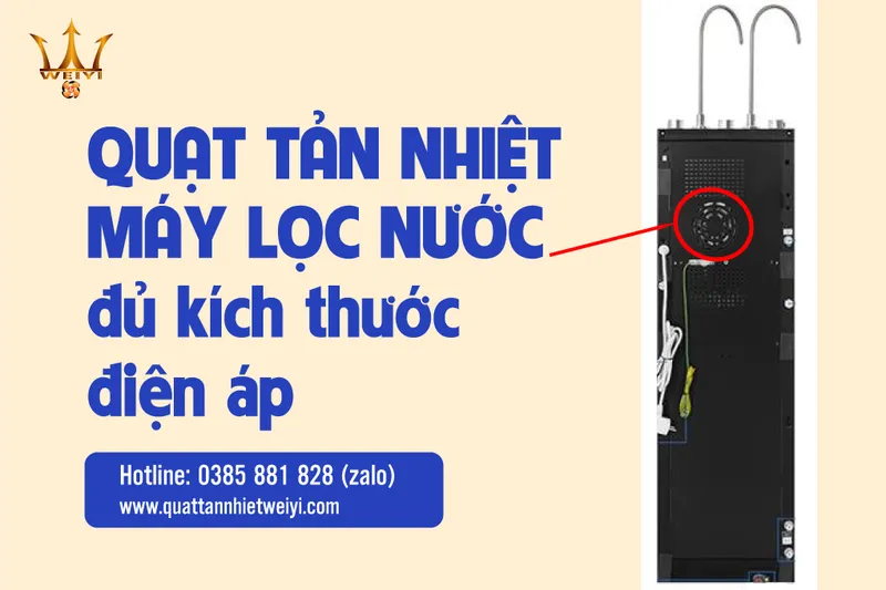 Sản phẩm quat tan nhiet may loc nuoc quat may loc nuoc 1 — Công ty TNHH Cơ Điện Wei Yi — MST 3702958511