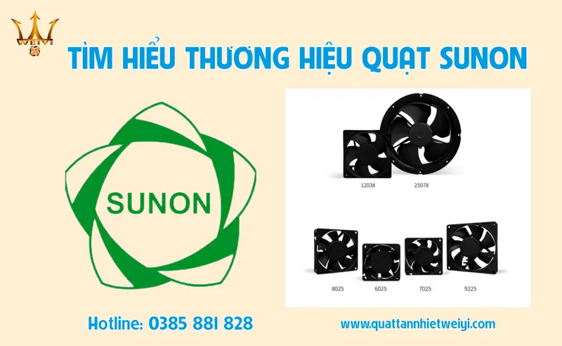 Sản phẩm tim hieu thuong hieu quat sunon 1 — Công ty TNHH Cơ Điện Wei Yi — MST 3702958511