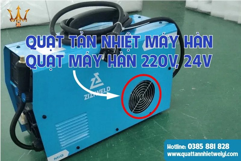 Sản phẩm quat tan nhiet may han quat may han 2 — Công ty TNHH Cơ Điện Wei Yi — MST 3702958511