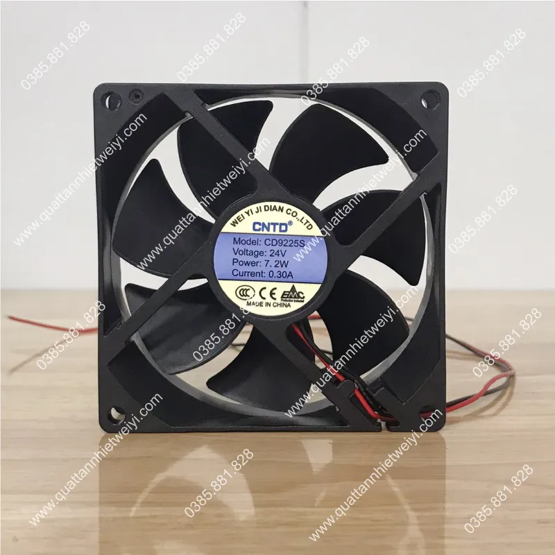 Sản phẩm quat tan nhiet 24v 9x9 cd9225s 030a ma trung cap 1 — Công ty TNHH Cơ Điện Wei Yi — MST 3702958511