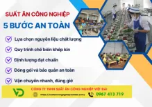 Sản phẩm 5 buoc an toan trong suat an cong nghiep dat chuan 400x315 2713 — Công Ty TNHH Suất Ăn Công Nghiệp Việt Đài — MST 3702963127