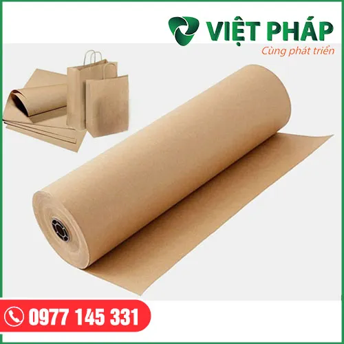 Sản phẩm Giáº¥y kraft — Giấy Việt Pháp - Công Ty TNHH Đầu Tư Sản Xuất Thương Mại Dịch Vụ Việt Pháp — MST 3702996193