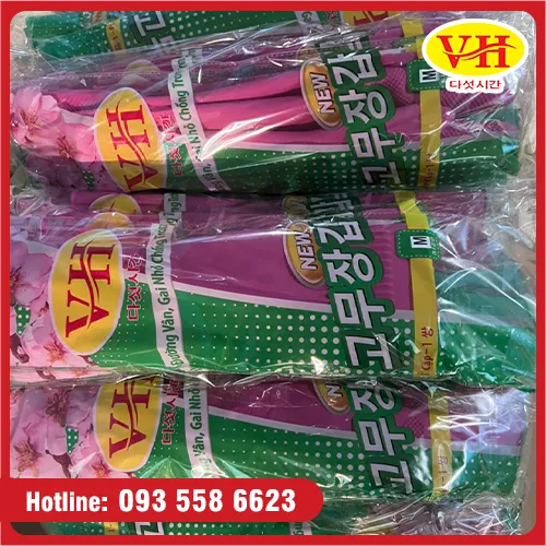 Sản phẩm gang tay cao su (1) — Bảo Hộ Lao Động Việt Hưng - Công Ty TNHH TM DV Bảo Hộ Lao Động Việt Hưng — MST 3703007893