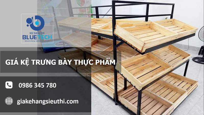 Sản phẩm Ke Thuc pham giakebluetech 1 — Công Ty TNHH Setup Siêu Thị Bluetech — MST 3703052141