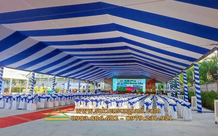 Sản phẩm cho thue rap su kien rap su kien dam cuoi rap cuoi 208 768x480 — Công Ty TNHH Tổ Chức Sự Kiện Sông Lam — MST 3703066673