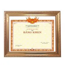 Sản phẩm khung bang khen a3 — Công Ty TNHH Kỹ Thuật Công Nghệ Đức Anh — MST 3703085228