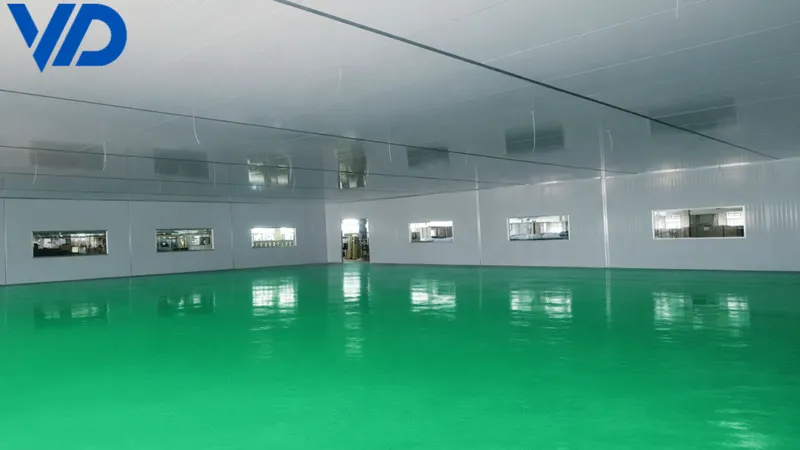 Sản phẩm THI CONG TRAN VACH NHA XUONG DEP 1024x576 — Công Ty TNHH MTV Cách Nhiệt Văn Dũng — MST 3703094342