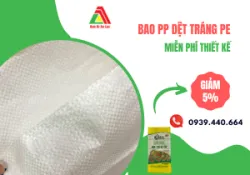 Sản phẩm bao pp det trang pe 2825 — Công Ty TNHH Sản Xuất Thương Mại Dịch Vụ Bao Bì An Lạc — MST 3703123321