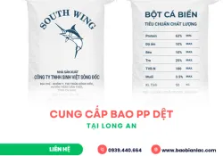 Sản phẩm cung cap bao pp det theo yeu cau tai long an 5517 — Công Ty TNHH Sản Xuất Thương Mại Dịch Vụ Bao Bì An Lạc — MST 3703123321