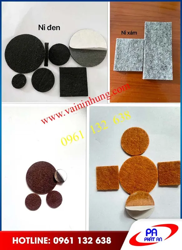 Sản phẩm dich vu boc vai ni — Vải Nhung Phát An - Công Ty TNHH Sản Xuất Thương Mại Phát An — MST 3703166639