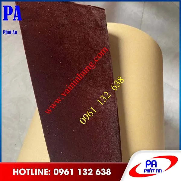 Sản phẩm vai nhung nau — Vải Nhung Phát An - Công Ty TNHH Sản Xuất Thương Mại Phát An — MST 3703166639