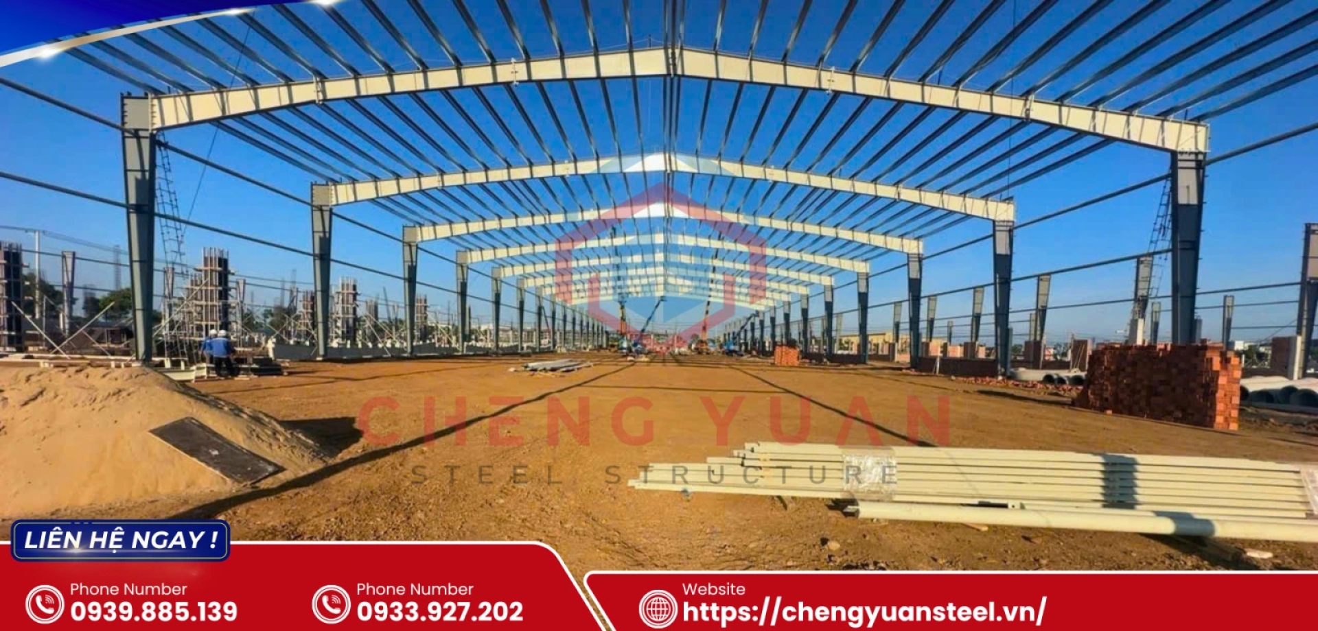 Sản phẩm ket cau thep cys 8 37730 4535 1406 — Nhà Thép Tiền Chế Cheng Yuan - Công Ty Cổ Phần Kết Cấu Thép Cheng Yuan — MST 3703198711