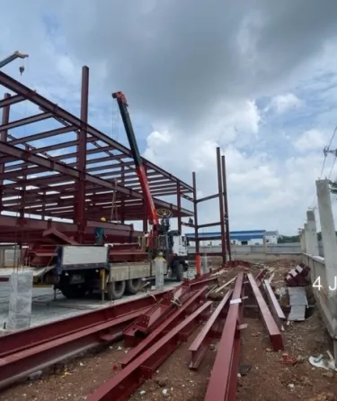 Sản phẩm nha xe khung thep 2 5949 7413 — Nhà Thép Tiền Chế Cheng Yuan - Công Ty Cổ Phần Kết Cấu Thép Cheng Yuan — MST 3703198711
