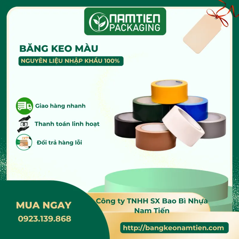 Sản phẩm bang keo mau 2 1024x1024 — Công Ty TNHH Sản Xuất Bao Bì Nhựa Nam Tiến — MST 3703286157