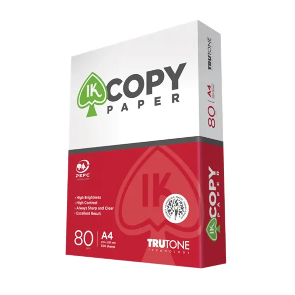 Sản phẩm Giay A4 80 gsmIK Copy — Văn Phòng Phẩm Thuận Tiến 2 - Công Ty TNHH MTV Văn Phòng Phẩm Thuận Tiến 2 — MST 3703306981