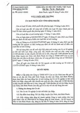 Sản phẩm moi_truong — Cao Su Lộc Ninh - Công Ty TNHH MTV Cao Su Lộc Ninh — MST 3800100270