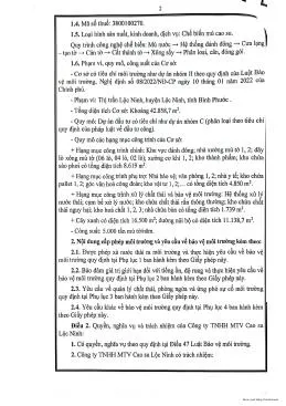 Sản phẩm moitruong.1 — Cao Su Lộc Ninh - Công Ty TNHH MTV Cao Su Lộc Ninh — MST 3800100270