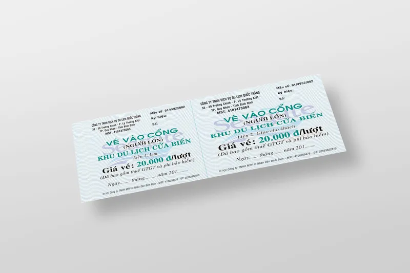 Sản phẩm in ve vao cong re nhat binh phuoc — In ấn Bình Phước - DNTN Toàn Thắng — MST 3800406276