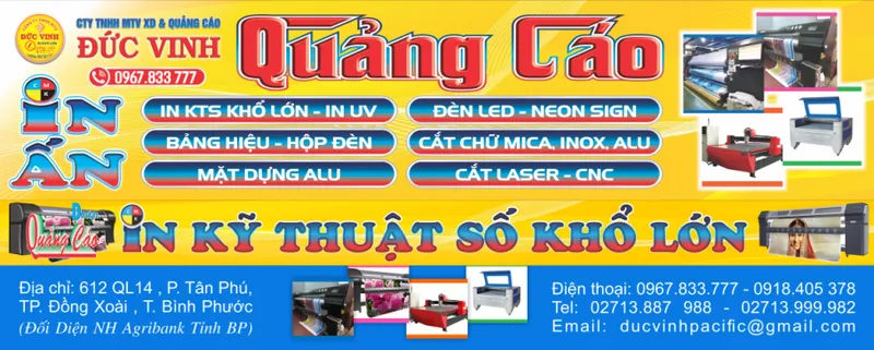 Sản phẩm 601746419519896 — Quảng Cáo Đức Vinh - Công Ty TNHH MTV Xây Dựng Quảng Cáo Đức Vinh — MST 3801112092