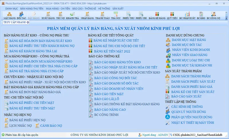 Sản phẩm 638261655178112623 — Công Ty TNHH Giải Pháp Phần Mềm & Website Phú Lợi — MST 3901160533