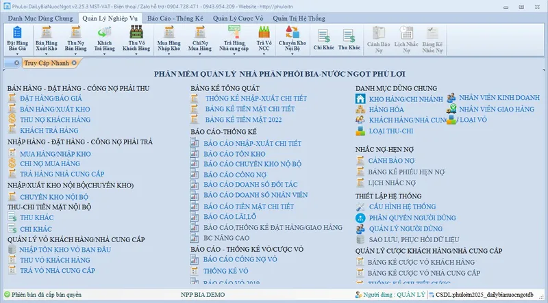 Sản phẩm 639035560848944194 — Công Ty TNHH Giải Pháp Phần Mềm & Website Phú Lợi — MST 3901160533
