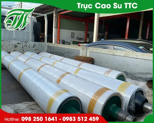 Sản phẩm truc cao su vai soi det nhuom ttc 8 — Trục Cao Su TTC - Công Ty TNHH Trục Cao Su TTC — MST 3901184069