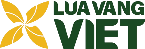 Logo Công Ty Cổ Phần Sản Xuất Thương Mại Lúa Vàng Việt