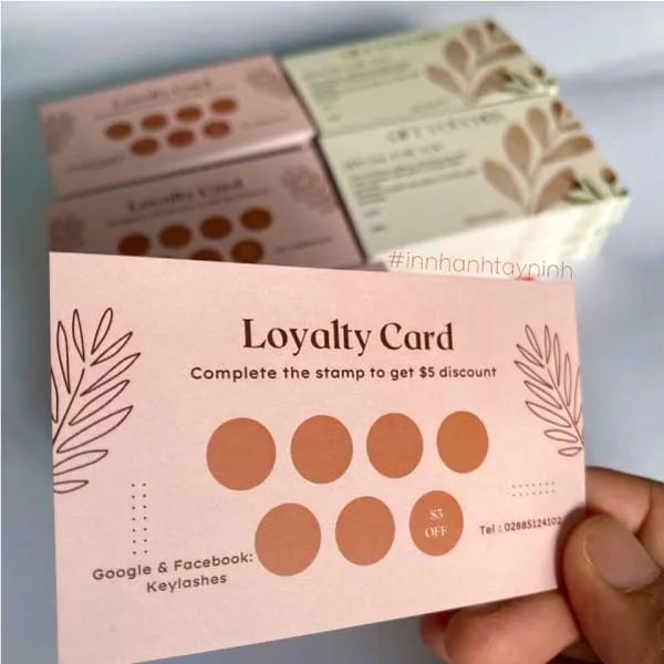 Sản phẩm the tich diem card — In Thiên Minh - Công Ty TNHH MTV Thiết Kế In Ấn Thiên Minh — MST 3901284592