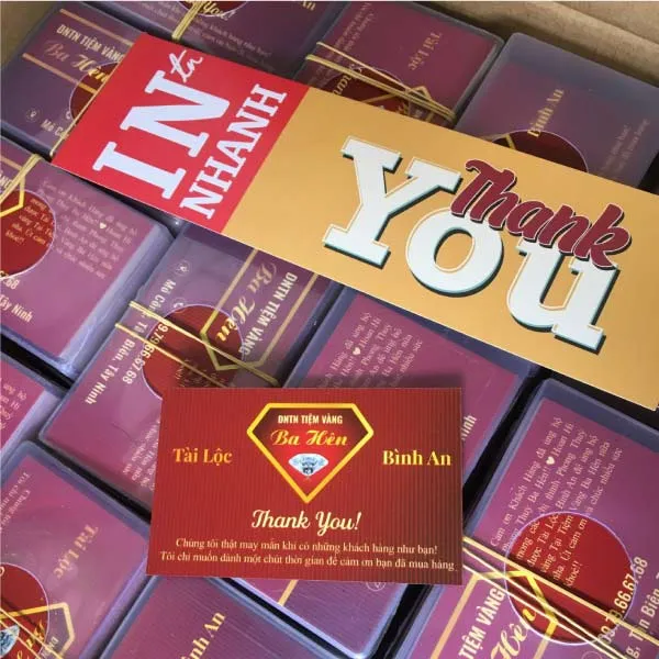 Sản phẩm card ba hen — In Thiên Minh - Công Ty TNHH MTV Thiết Kế In Ấn Thiên Minh — MST 3901284592