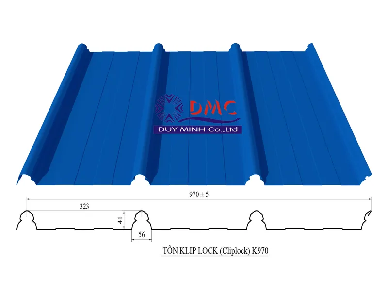 Sản phẩm 1 kliplock 8982 — Tôn Duy Minh - Công Ty TNHH Duy Minh — MST 4000396334