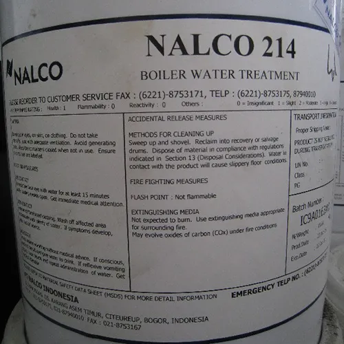 Sản phẩm hoa chat Nalco 214 — Tư Vấn Môi Trường Sipoly - Công Ty TNHH Tài Nguyên Môi Trường Xây Dựng Điện Công
Nghệ Sipoly — MST 4000596051