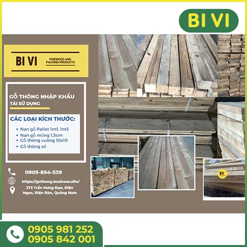 Sản phẩm go thong trang tri (2) — Pallet Gỗ BI VI - Công Ty TNHH BI VI — MST 4000830505