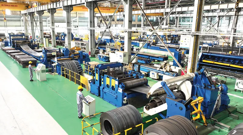 Sản phẩm 2. Day chuyen xa bang cong nghe gia cong tao phoi 01 — Công Ty TNHH Sản Xuất Linh Kiện Nhựa Thaco — MST 4001123925