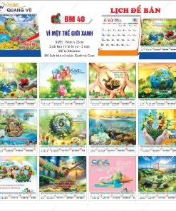 Sản phẩm BM40 vi mot the gioi xanh 247x296 — Mũ Bảo Hiểm Quang Vũ - Công Ty TNHH SX Quà Tặng Quang Vũ — MST 4001217411