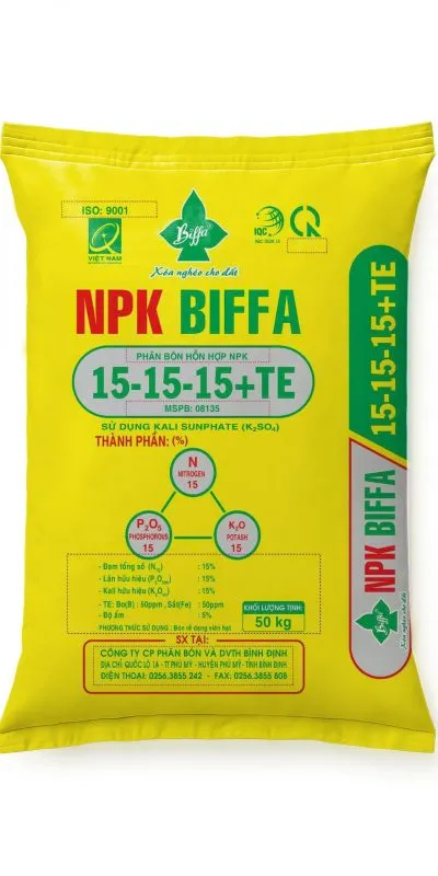 Sản phẩm BAO SOPHA 15 15 15 VANG 50KG MOI MT 400x800 — Công Ty Cổ Phần Phân Bón Và Dịch Vụ Tổng Hợp Bình Định — MST 4100405487