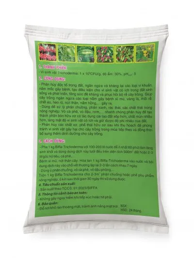 Sản phẩm BAO SOPHA TUI NAM TRICHODERMA 1KG MS 400x533 — Công Ty Cổ Phần Phân Bón Và Dịch Vụ Tổng Hợp Bình Định — MST 4100405487