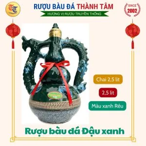 Sản phẩm Ruou bau da Chai 25 lit Mau xanh reu 300x300 — Cơ Sở Rượu Bàu Đá Nguyễn Thành Tâm — MST 4100463295