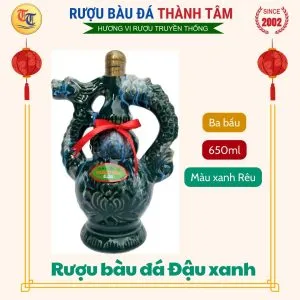 Sản phẩm Ruou bau da Ba bau 650ml Mau xanh reu 1 300x300 — Cơ Sở Rượu Bàu Đá Nguyễn Thành Tâm — MST 4100463295