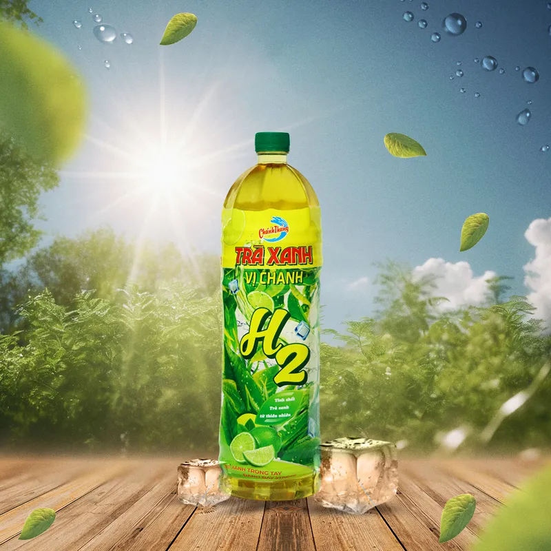 Sản phẩm Tra xanh H2 vi Chanh 1 1 — Công Ty Cổ Phần Nước Khoáng Quy Nhơn — MST 4100587491