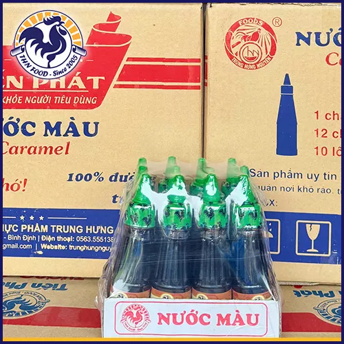 Sản phẩm nuoc mau — Gia Vị Trung Hưng Nguyên - Xưởng Chế Biến Thực Phẩm Trung Hưng Nguyên — MST 4101443100