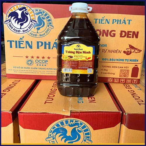 Sản phẩm tuong dau nanh tien phat 4.3kg — Gia Vị Trung Hưng Nguyên - Xưởng Chế Biến Thực Phẩm Trung Hưng Nguyên — MST 4101443100