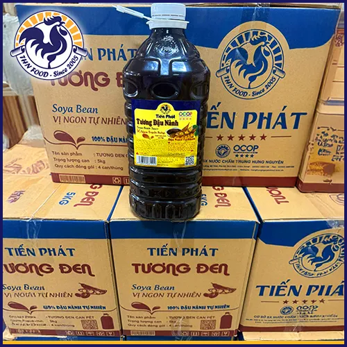 Sản phẩm tuong dau nanh tien phat 4.5kg 1 — Gia Vị Trung Hưng Nguyên - Xưởng Chế Biến Thực Phẩm Trung Hưng Nguyên — MST 4101443100