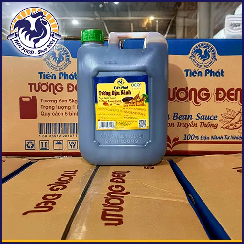 Sản phẩm tuong dau nanh tien phat 5kg — Gia Vị Trung Hưng Nguyên - Xưởng Chế Biến Thực Phẩm Trung Hưng Nguyên — MST 4101443100