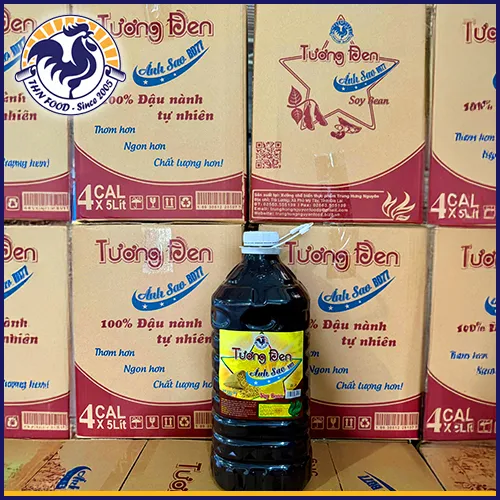 Sản phẩm tuong den anh sao — Gia Vị Trung Hưng Nguyên - Xưởng Chế Biến Thực Phẩm Trung Hưng Nguyên — MST 4101443100