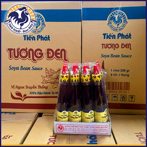 Sản phẩm tuong den tien phat — Gia Vị Trung Hưng Nguyên - Xưởng Chế Biến Thực Phẩm Trung Hưng Nguyên — MST 4101443100